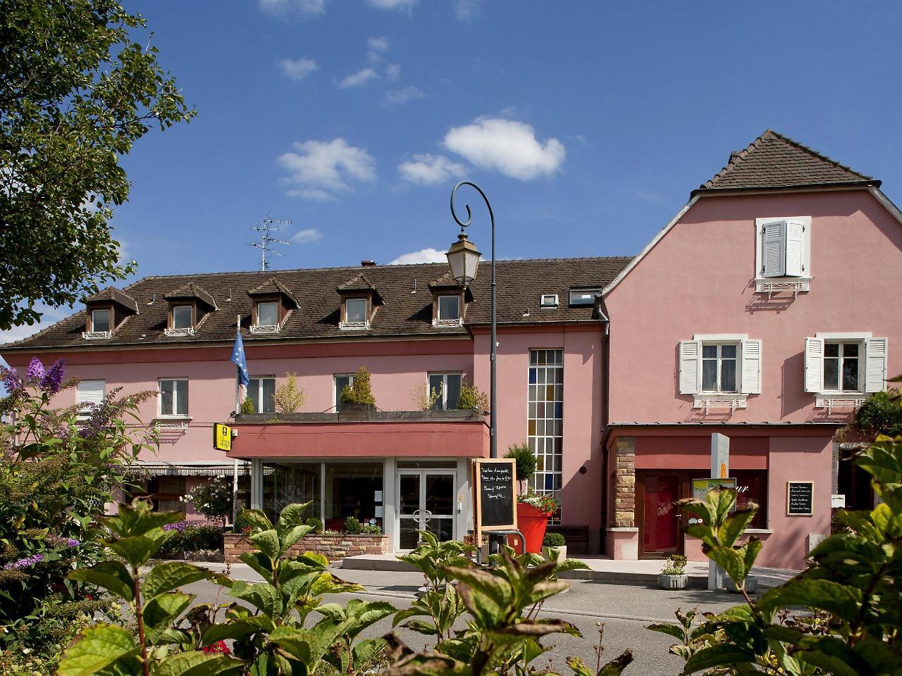 Hotel Restaurant Logis La Palette Wettolsheim Exteriér fotografie